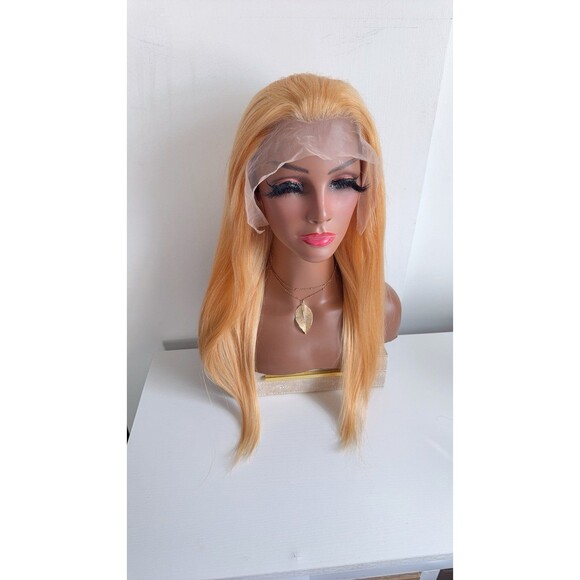 20” 100% human hair honey blonde